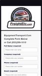 Mobile Screenshot of equipmenttransport.com